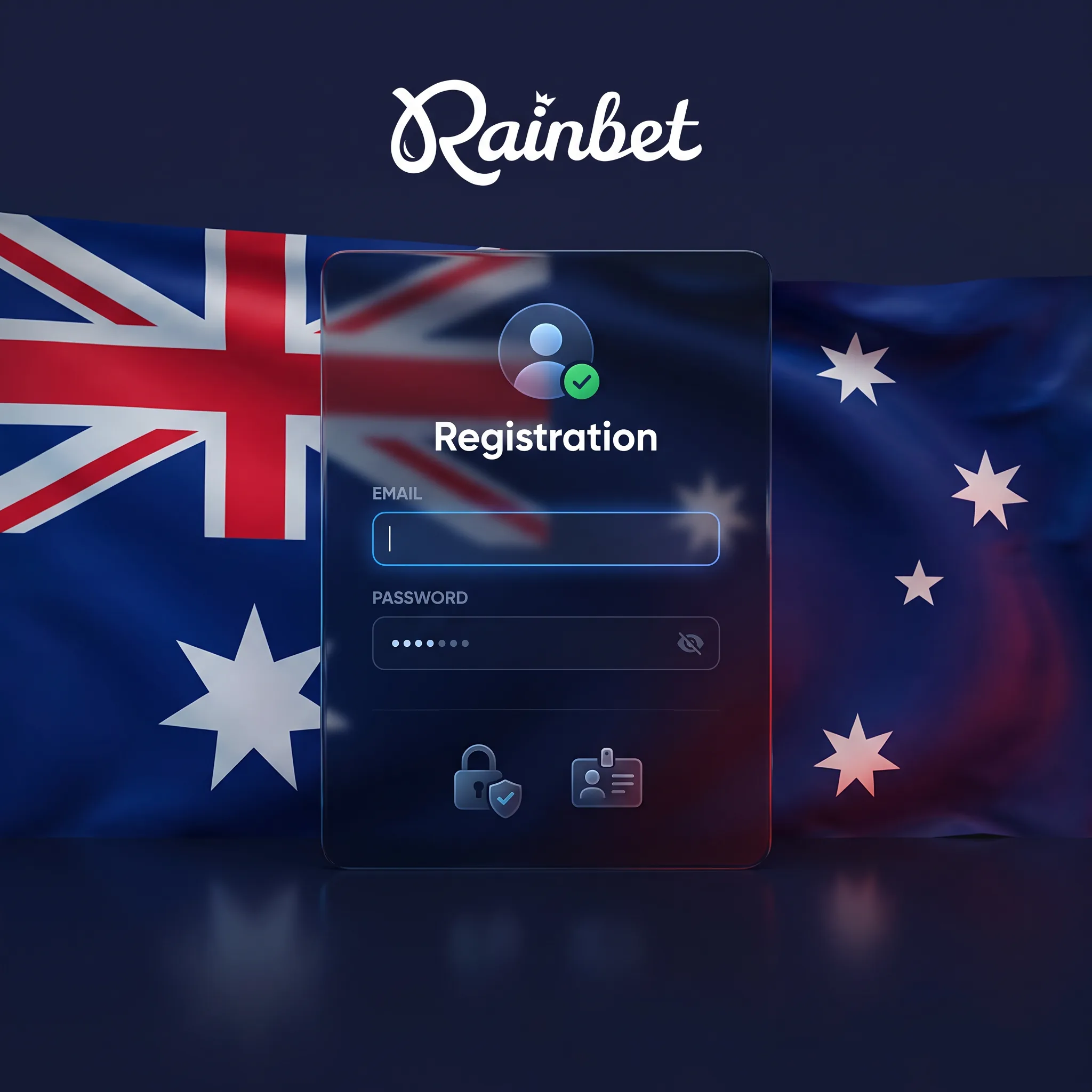 Rainbet secure registration and account protection panel